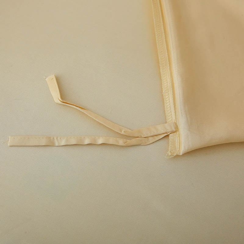 Cream / Bambus Lyocell Spannbettlaken / 70x140 cm / Umweltfreundlich & vegan
