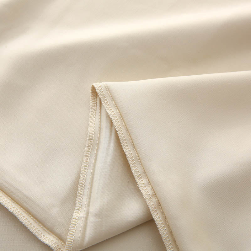 Sandbeige / Lyocell / 155x220 cm / Bettwäsche – atmungsaktiv, für erholsamen Schlaf