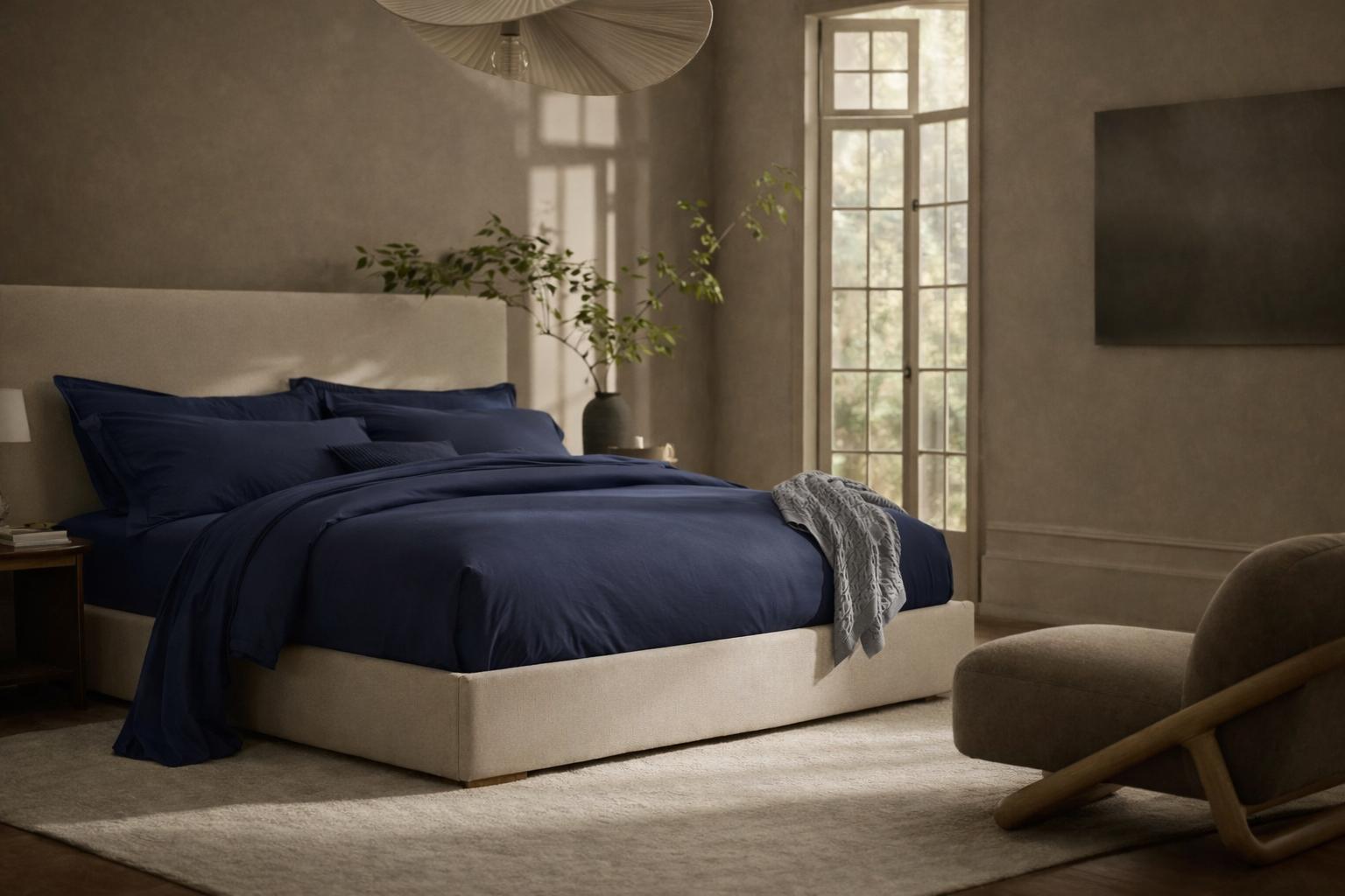 Bettwäsche kühlend / Ideal für heiße Nächte / Bambus Lyocell / Weiß / Luxuriös & leicht